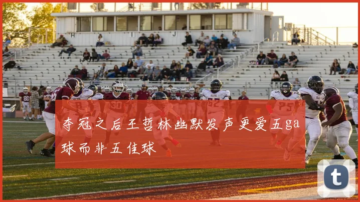 夺冠之后王哲林幽默发声更爱五ga球而非五佳球